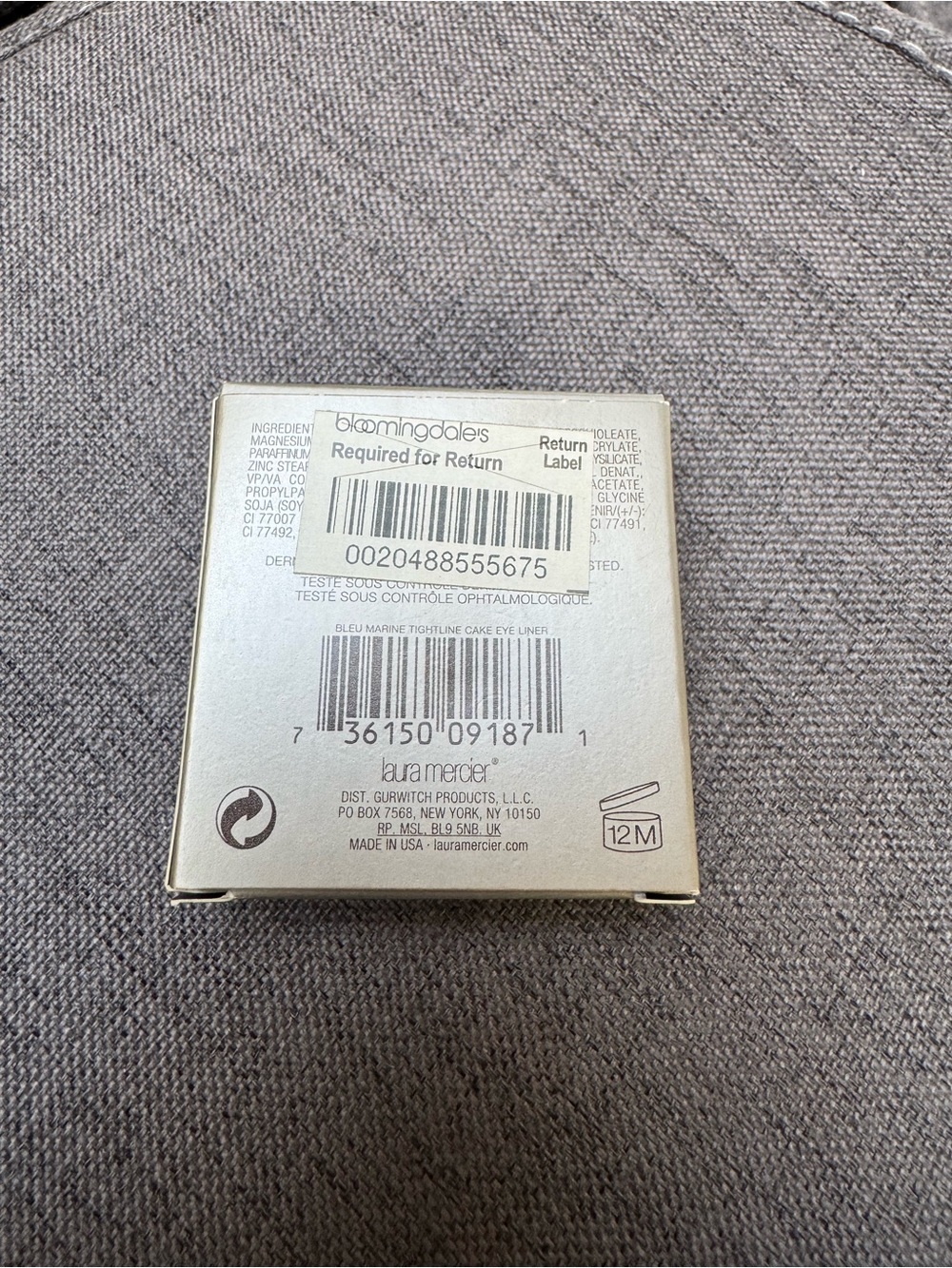 laura mercier metallic gold eyeliner compact - Picture 2 of 6
